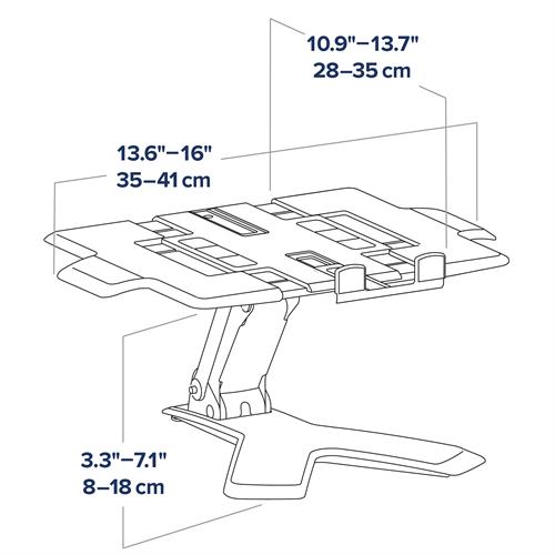 Ergotron Neo-Flex® Notebook Lift Stand 笔记本电脑升高架