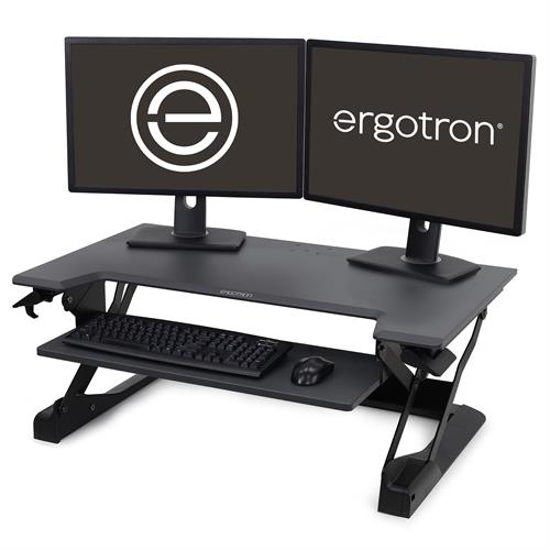 Ergotron Stand, WorkFit-TL, Sit-Stand Desktop Workstation 可调升降人体工学桌面