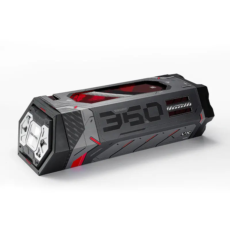VALKYRIE E360 360mm LCD Display RGB Liquid CPU Cooler (Black)