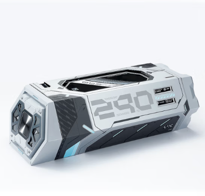 VALKYRIE E240 240mm LCD Display RGB Liquid CPU Cooler (White)