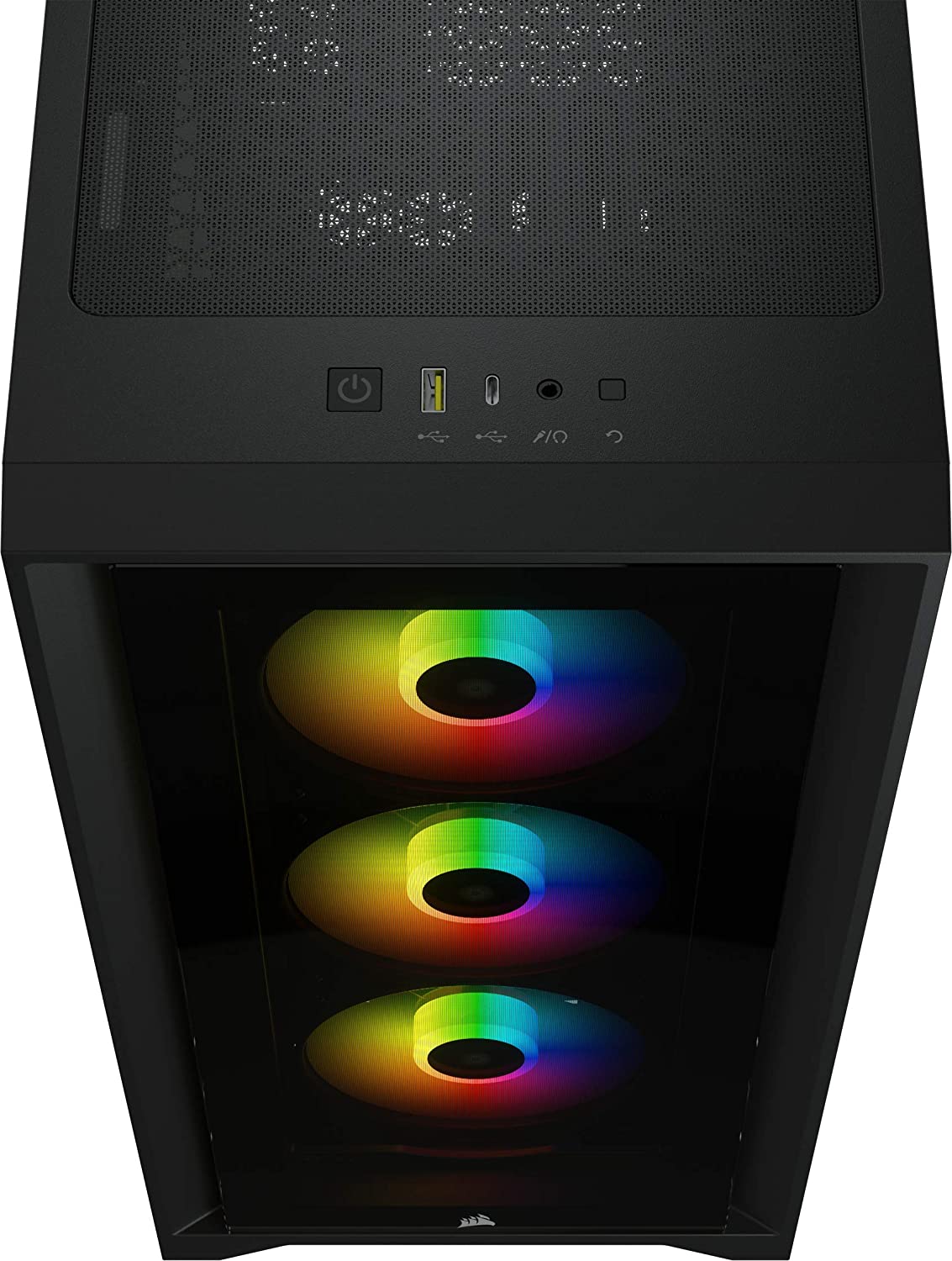 Corsair iCUE 4000X RGB Tempered Glass Mid-Tower ATX CASE