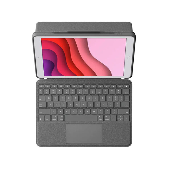 Logitech Combo Touch Keyboard 背光鍵盤護殼配備觸控板