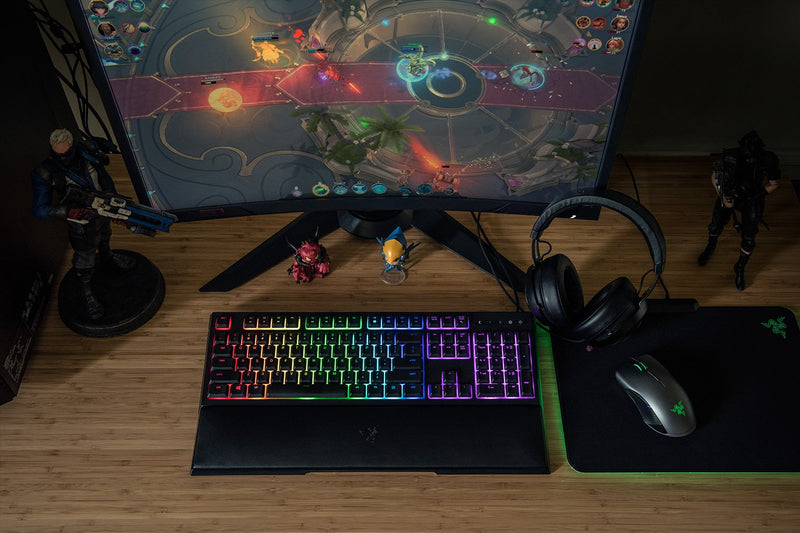 Razer Ornata Chroma 雨林狼蛛全彩光 薄膜機械式鍵盤