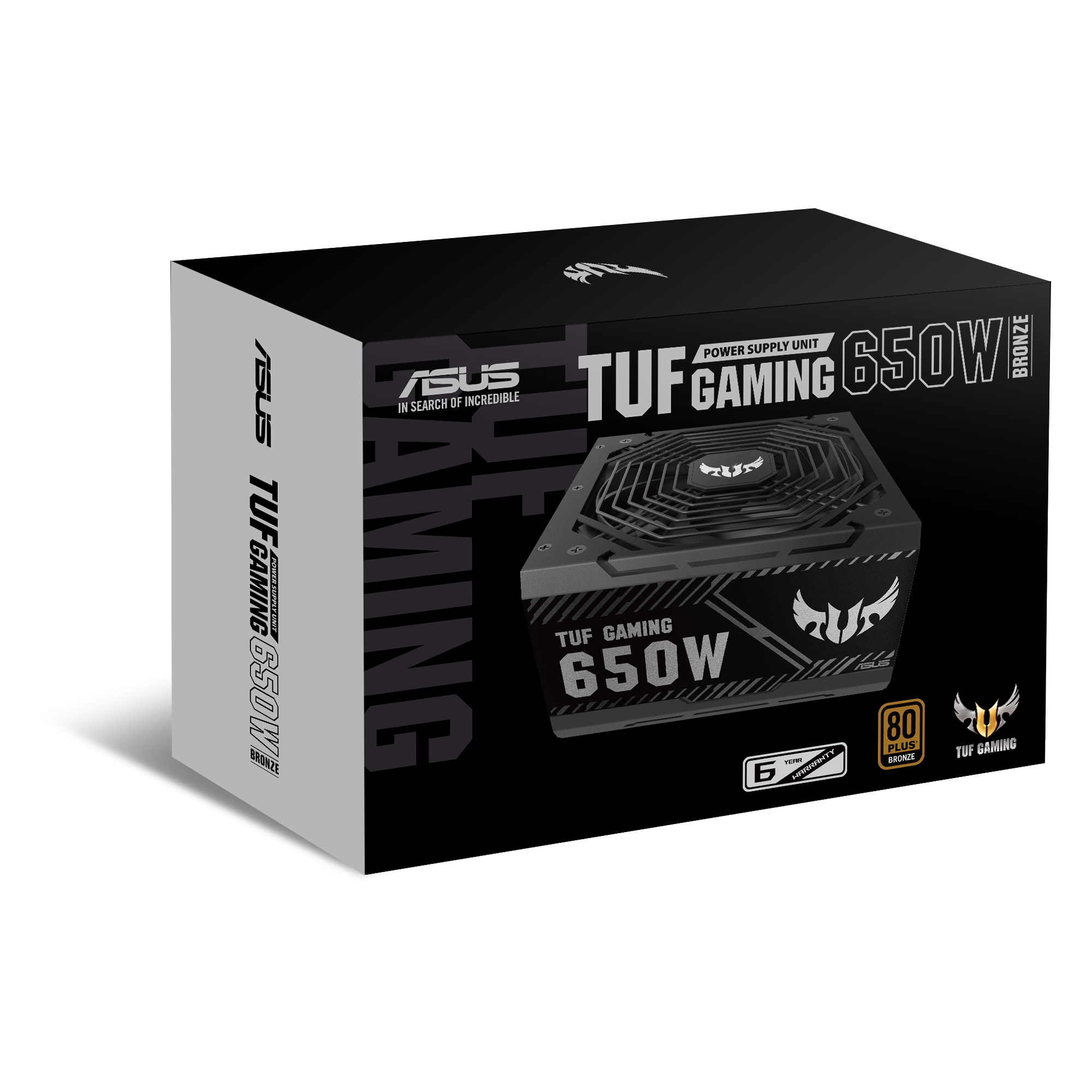 ASUS TUF Gaming 650W Bronze 80PLUS 铜牌主机电源