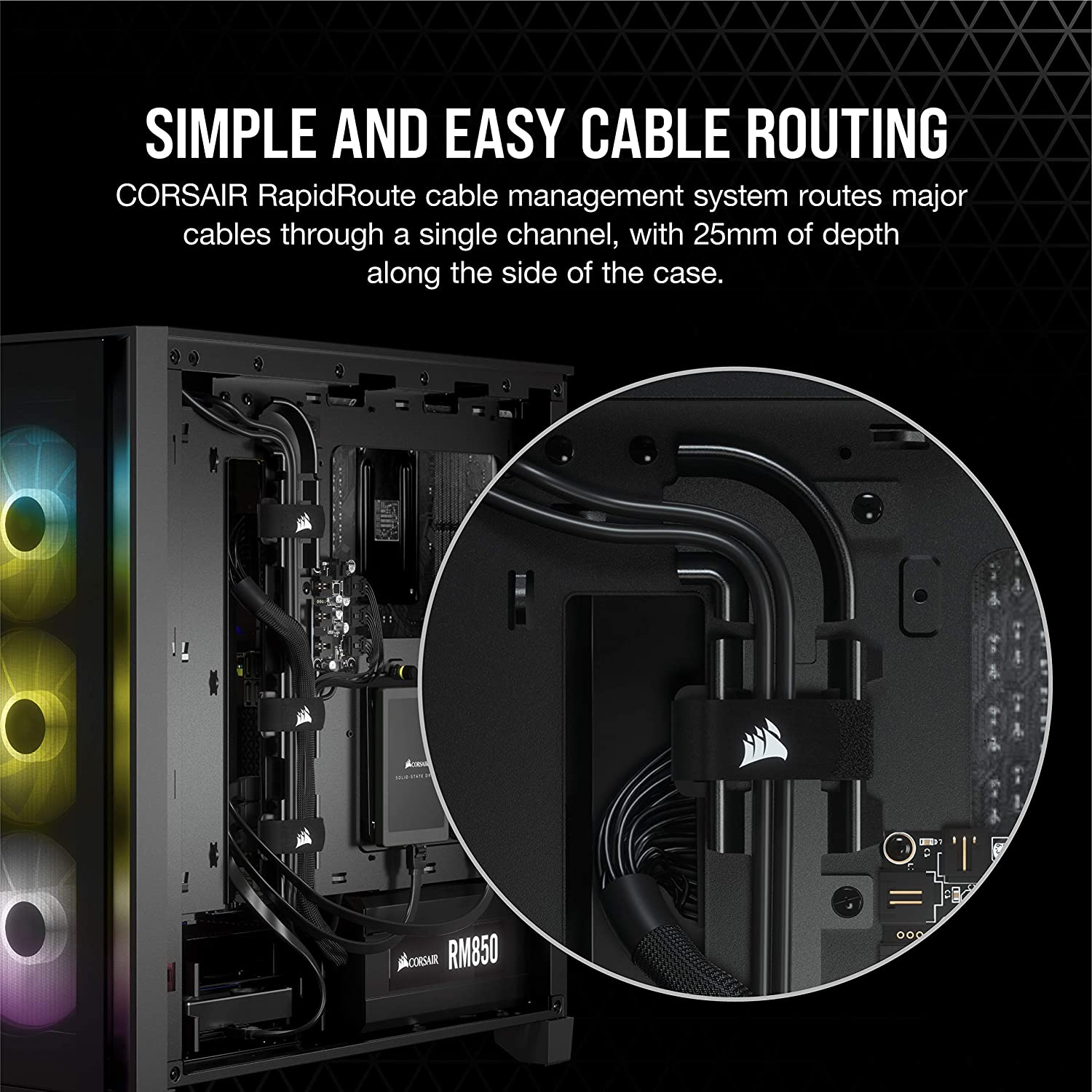 Corsair iCUE 4000X RGB Tempered Glass Mid-Tower ATX CASE