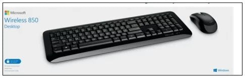 Microsoft Wireless 850 Keyboard and Mouse