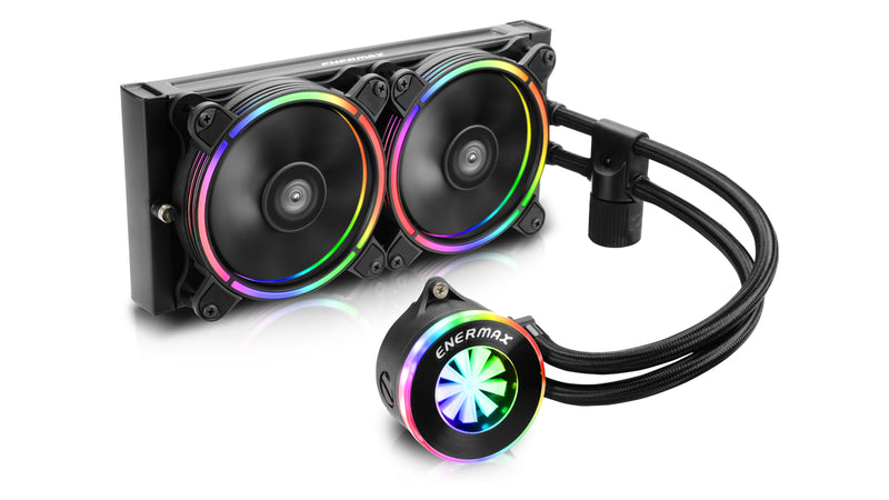 Enermax LIQFUSION 240 幻彩飛輪 All-in-one RGB 同步液冷水冷