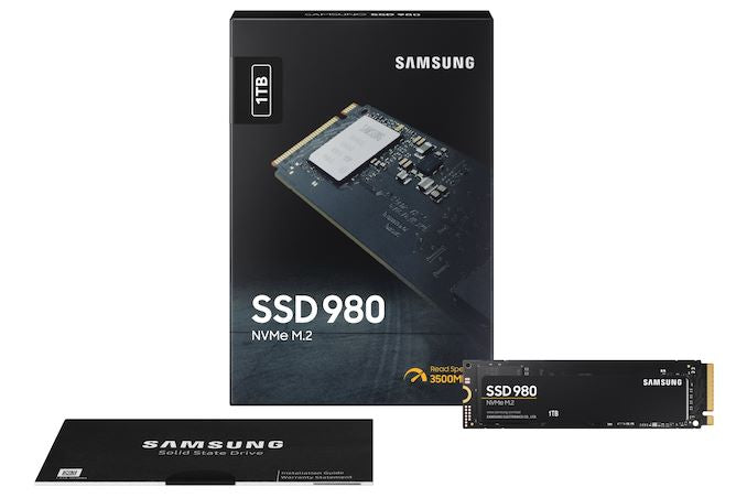 Samsung 980 NVMe M.2 Gen4 SSD (500GB / 1TB)