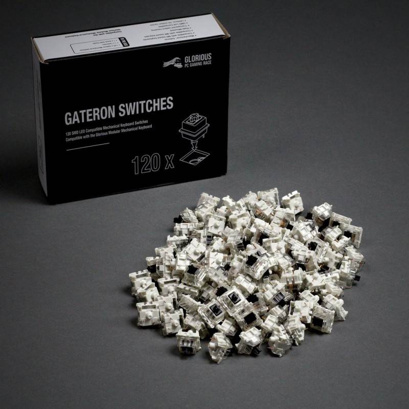 Glorious Gateron 機械軸 (120粒裝)