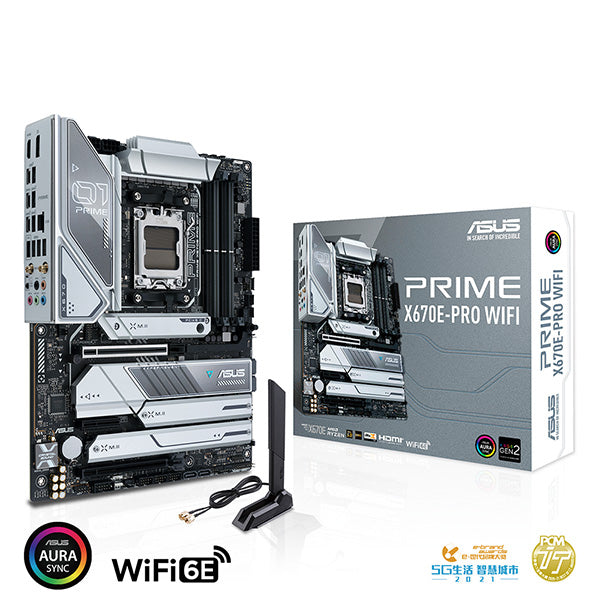 ASUS 華碩 PRIME X670E-PRO WIFI ATX 主機板 (DDR5)
