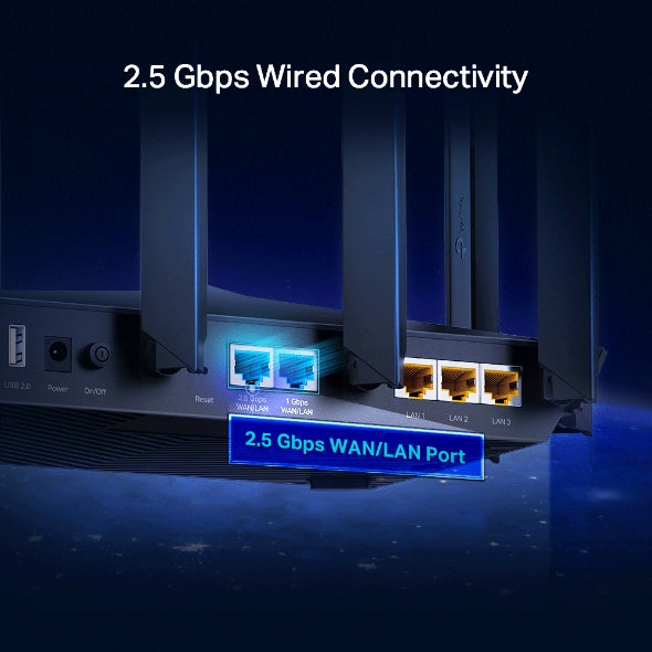 TP-Link Archer AX90 AX6600 三頻 Wi-Fi 6 路由器