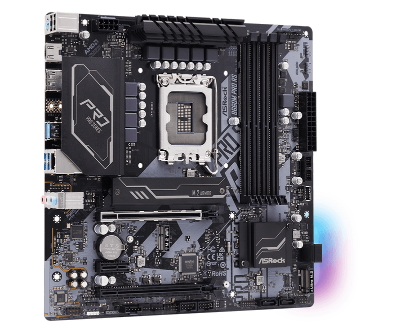 ASRock 華擎 B660M PRO RS Micro-ATX 主機板 (DDR4)