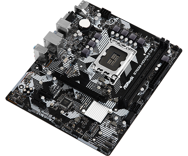 ASRock 華擎 B760M-HDV/M.2 D4 Micro-ATX 主機板 (DDR4)