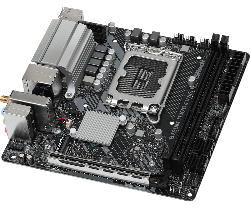 ASRock 華擎 B760M-ITX/D4 WiFi ITX 主機板 (DDR4)