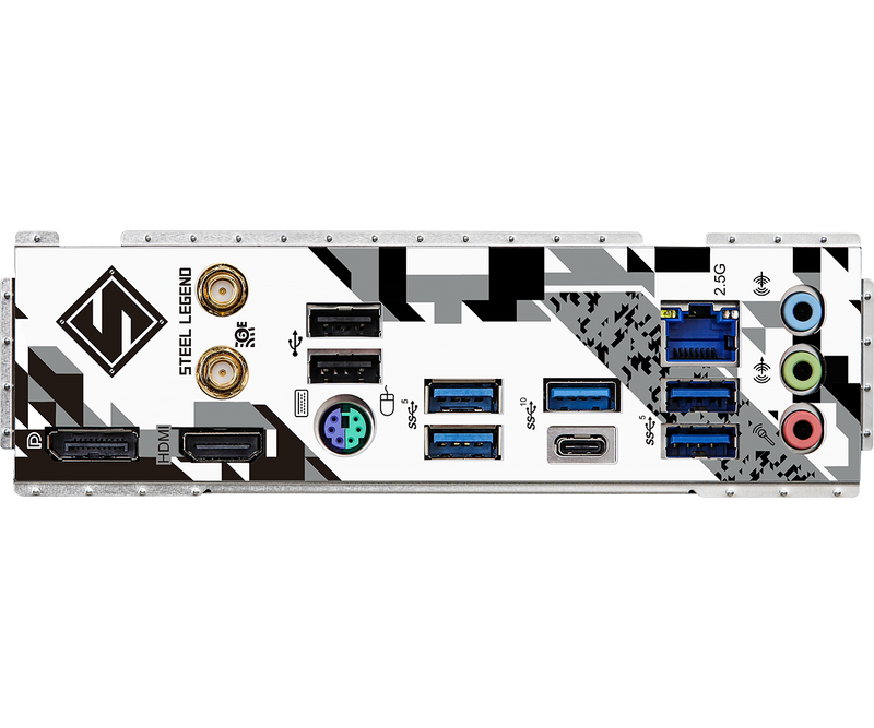 ASRock 華擎 B760M Steel Legend WiFi Micro-ATX 主機板 (DDR5)