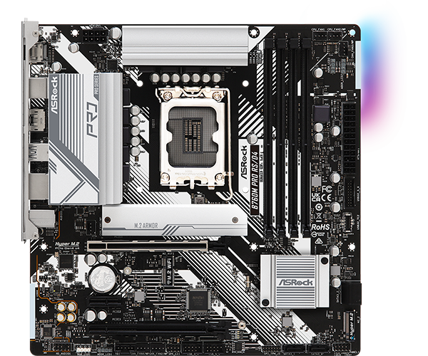 ASRock 華擎 B760M PRO RS/D4 Micro-ATX 主機板 (DDR4)
