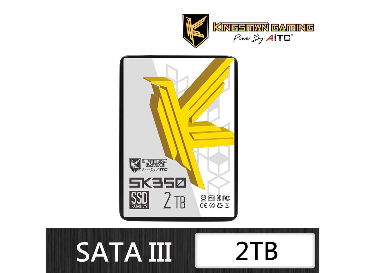 AITC Kingsman 2TB SK350 SSD TLC SSD固態硬碟