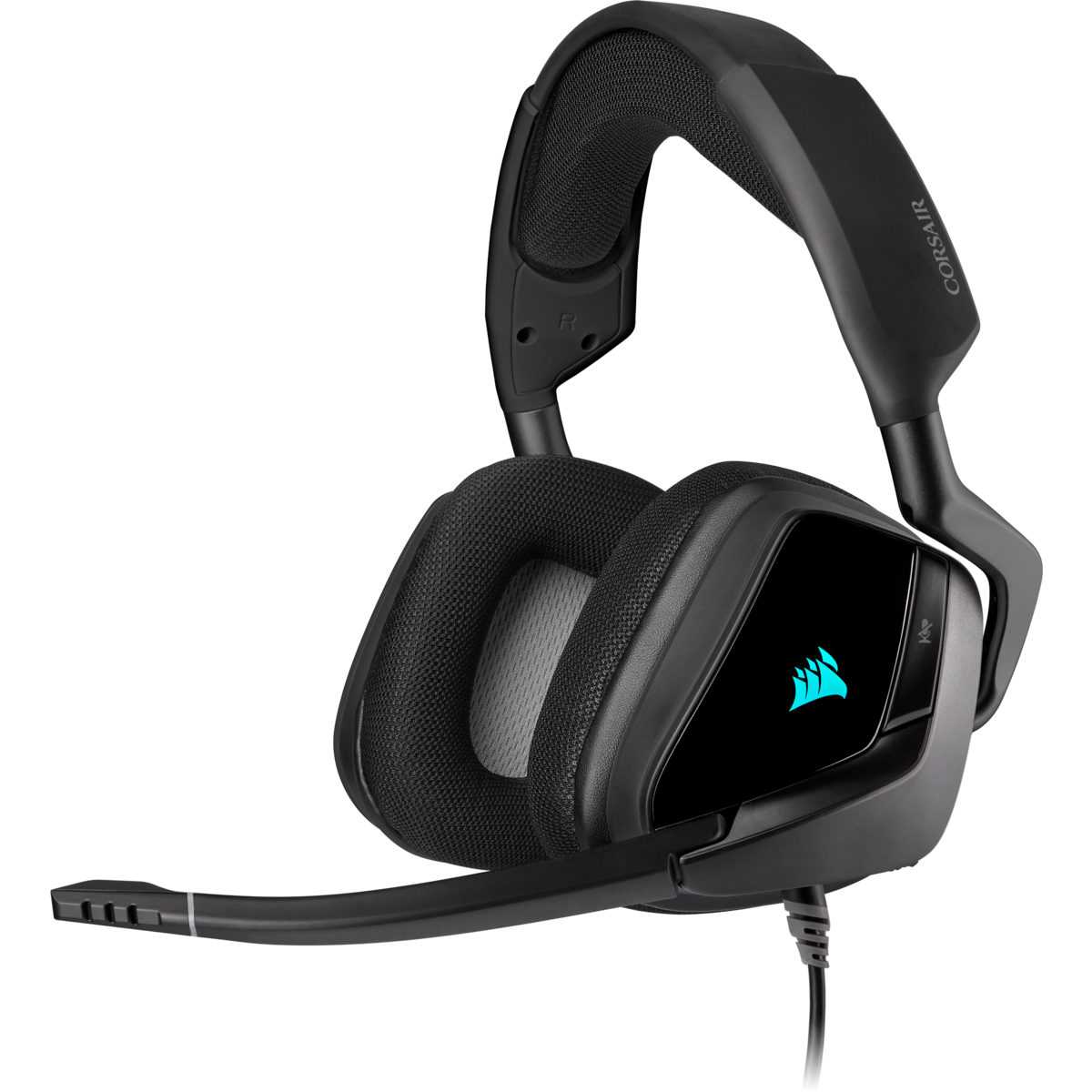 Corsair VOID RGB ELITE USB Premium Gaming Headset with 7.1 Surround Sound — Carbon