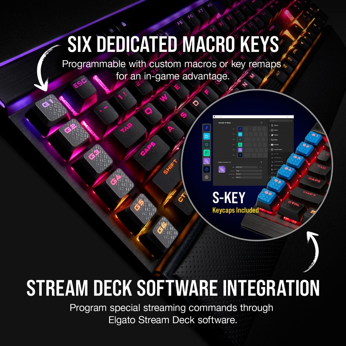 Corsair K95 RGB PLATINUM XT Mechanical Gaming Keyboard