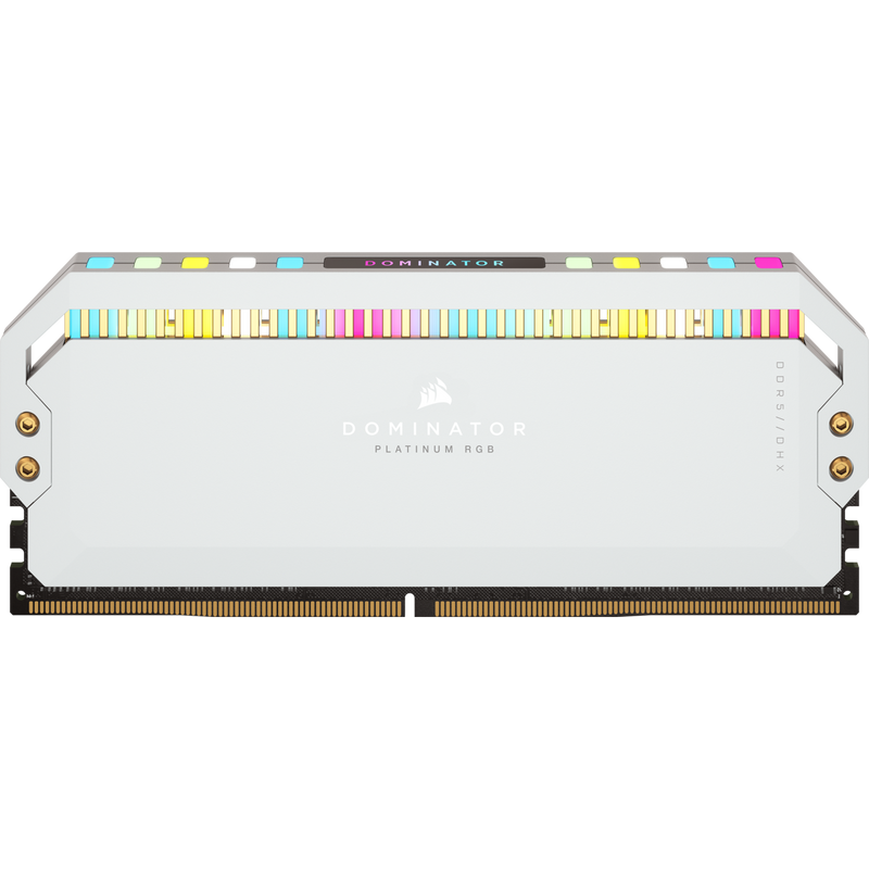 Corsair DOMINATOR PLATINUM RGB 32GB (16GB x2) DDR5 5600MHz White (CMT32GX5M2B5600C36W)