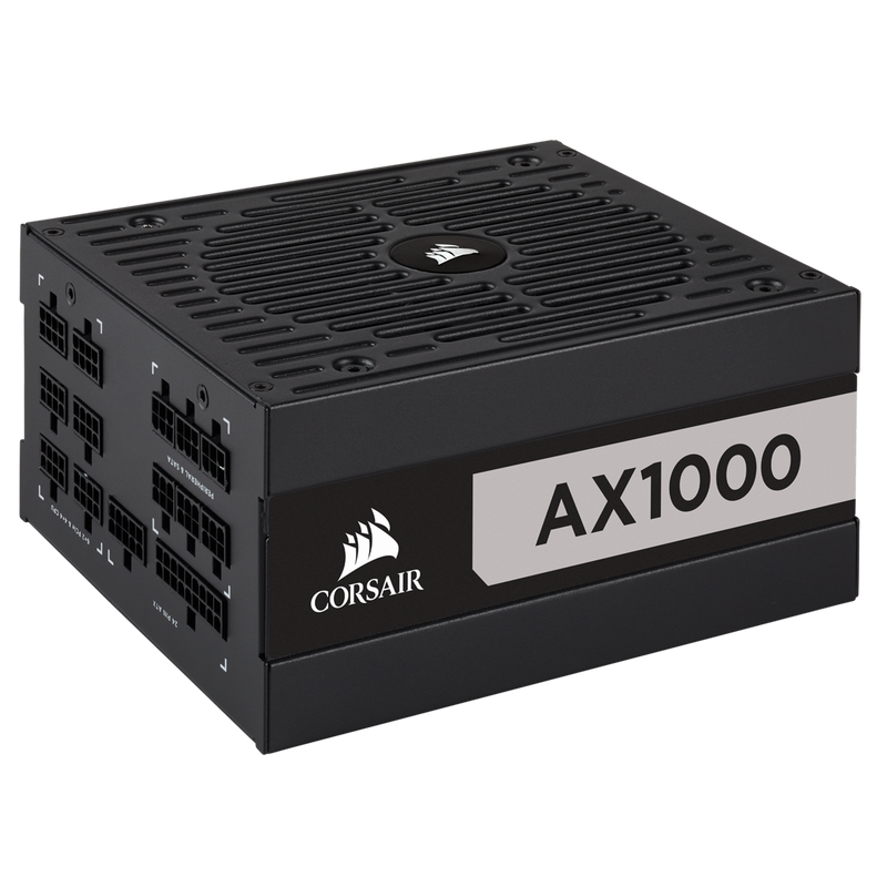 Corsair AX1000 Watt 80 PLUS Titanium Fully Modular主機電源