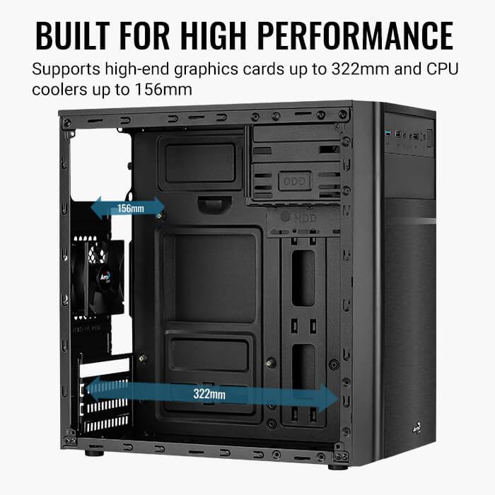 Aerocool CS-103 MINI TOWER M-ATX CASE