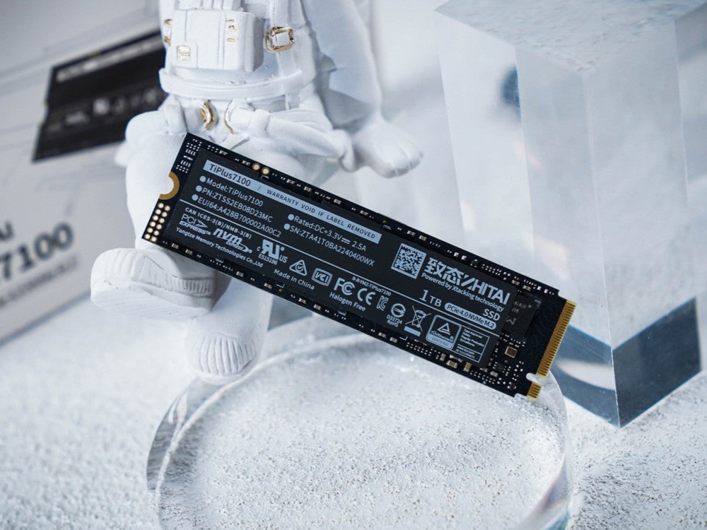 TiPlus 7100 1TB PCIe4.0 NVMe M.2 SSD (7000 MB/s)