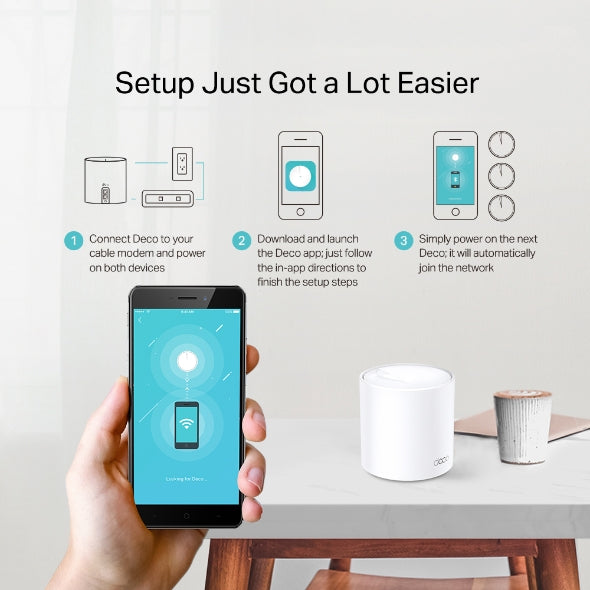 TP-Link Deco X20 AX1800 完整家庭Mesh Wi-Fi系統
