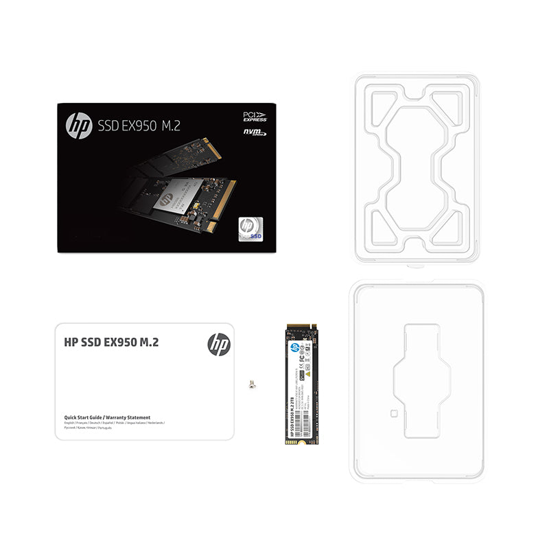 HP EX950 M.2 PCI-E NVMe SSD 1TB 固態硬碟 (3500MB/s)