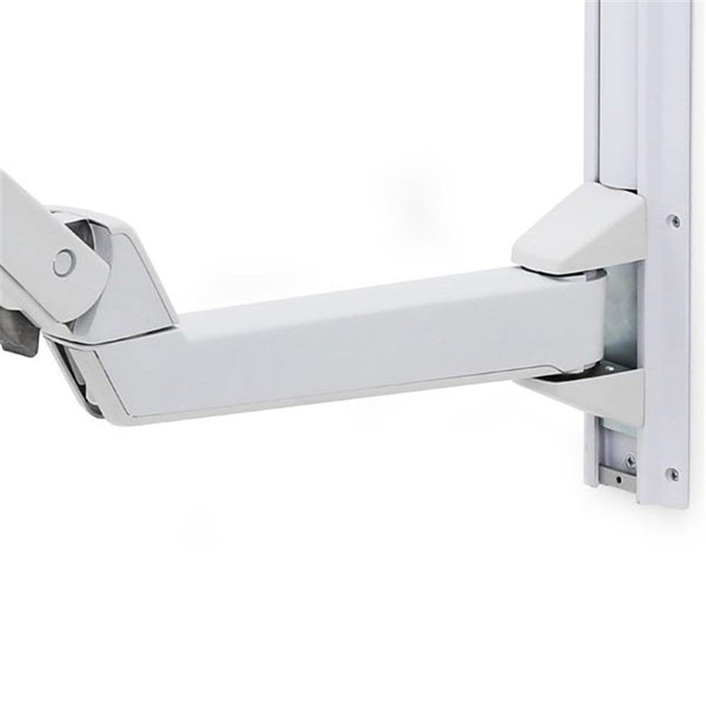 Ergotron Sit-Stand Combo Extender in Polished Aluminum