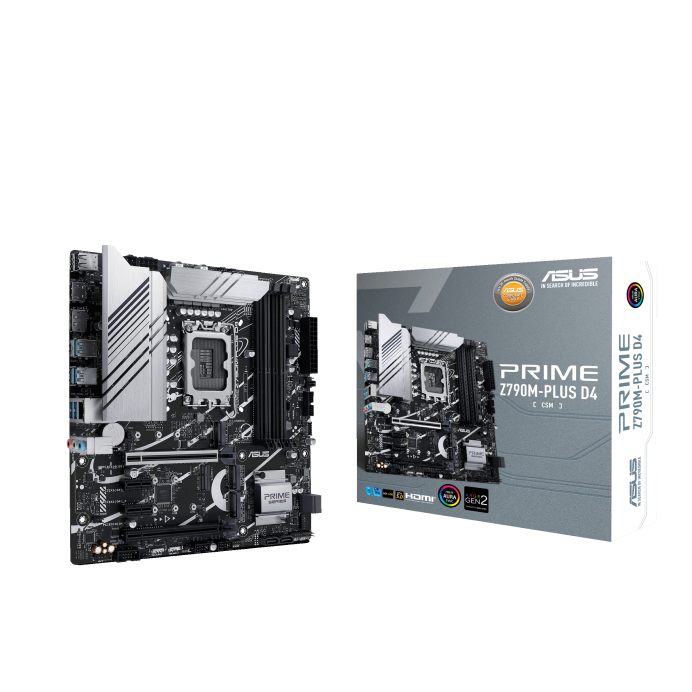 ASUS 華碩 PRIME Z790M-PLUS D4-CSM Micro-ATX 主機板 (DDR4)