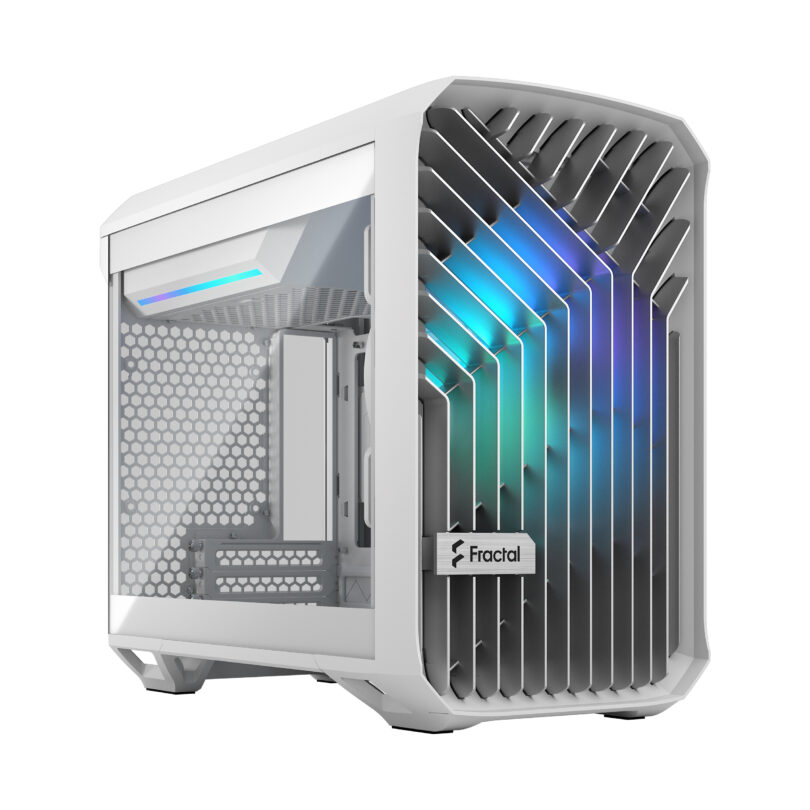 Fractal Design Torrent Nano RGB White TG Clear Tint Mini-ITX CASE 