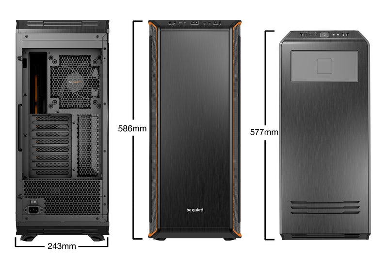 Be Quiet!  DARK BASE PRO 900 Black rev. 2 FULL TOWER E-ATX Case