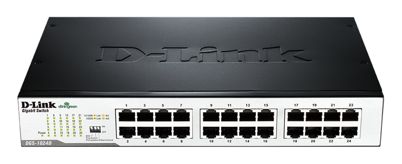 D Link DGS-1024D  EEE節能網路交換器