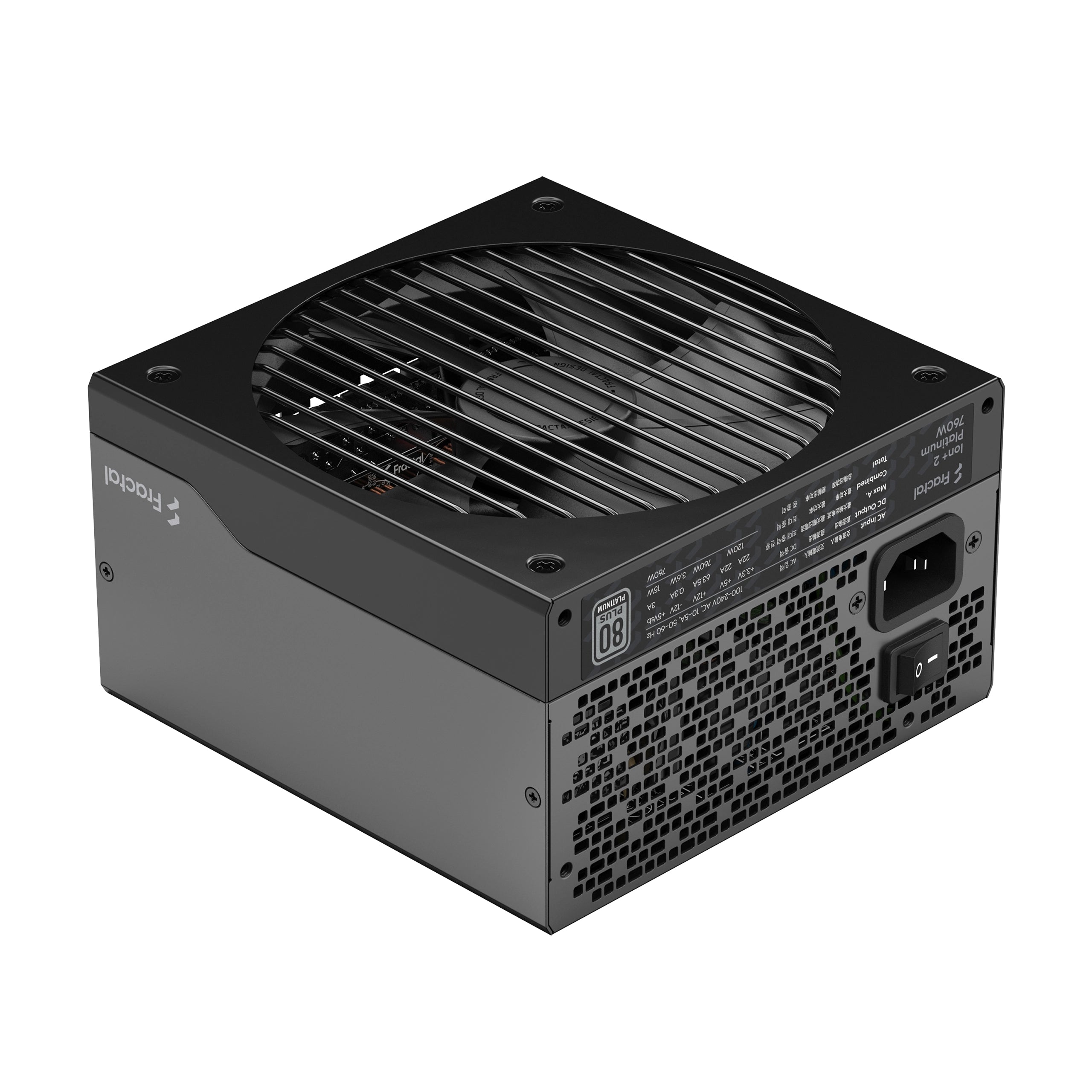 Fractal Design ION+ 2 760W 80Plus Platinum Fully Modular PSU 鉑金牌 全模組 主機電源