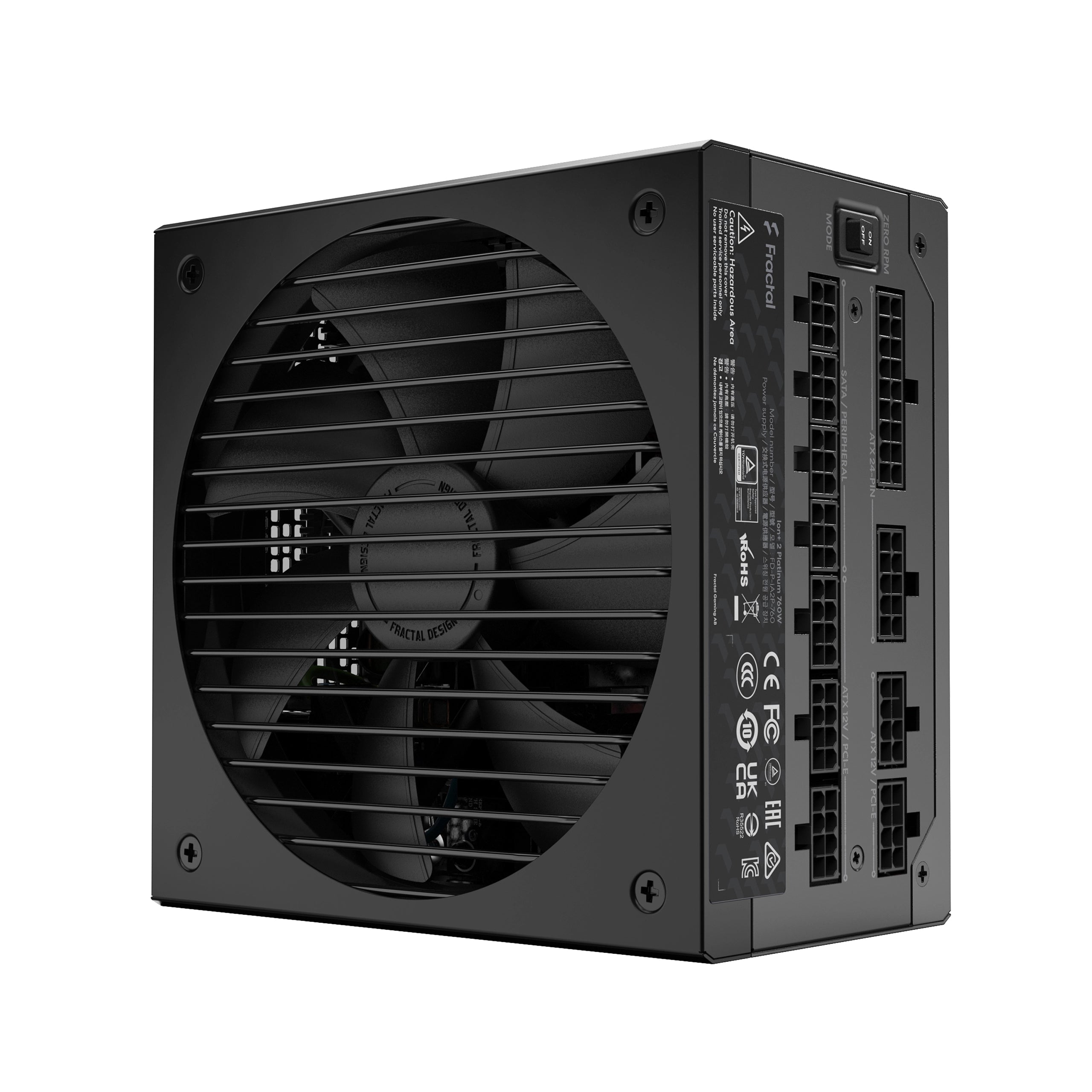 Fractal Design ION+ 2 760W 80Plus Platinum Fully Modular PSU 鉑金牌 全模組 主機電源