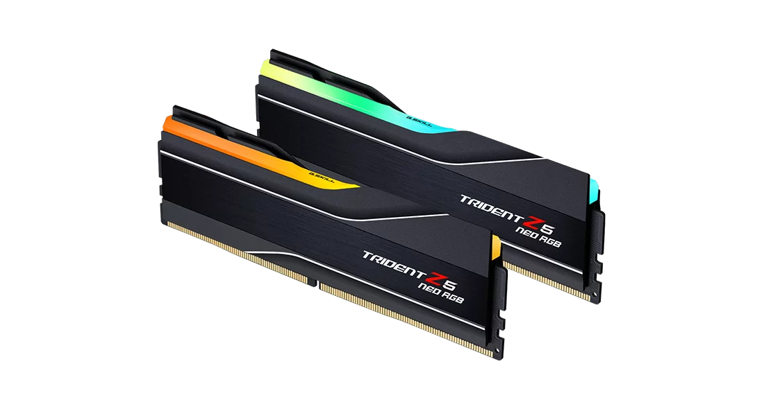G.SKILL Trident Z5 NEO RGB DDR5 6000Mhz 32GB (16GB*2) CL30 Black (EXPO AMD Version)