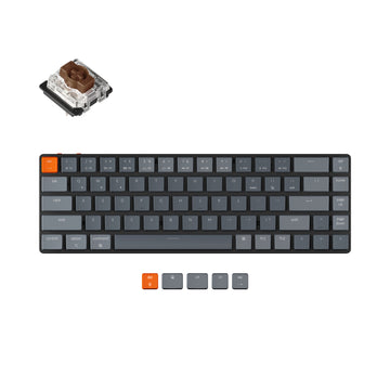 Keychron K7 68 Key Low Profile Gateron Mechanical Switch Keyboard RGB
