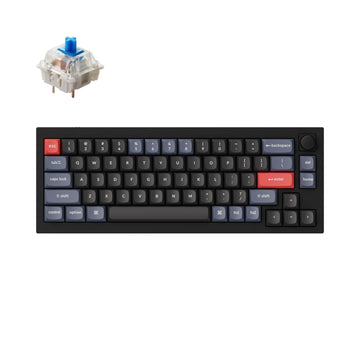 Keychron Q2 QMK HotSwappable Gateron G-PRO Switch Mechanical Keyboard Full Assembled RGB with Knob