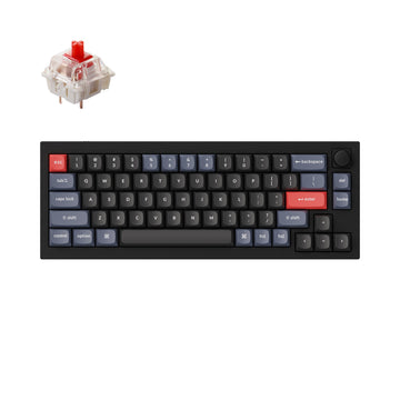 Keychron Q2 QMK HotSwappable Gateron G-PRO Switch Mechanical Keyboard Full Assembled RGB with Knob