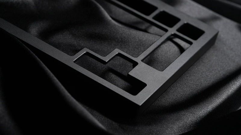 Keychron - Q1D1 QMK Custom Mechanical Keyboard - Fully Assembled Space Grey