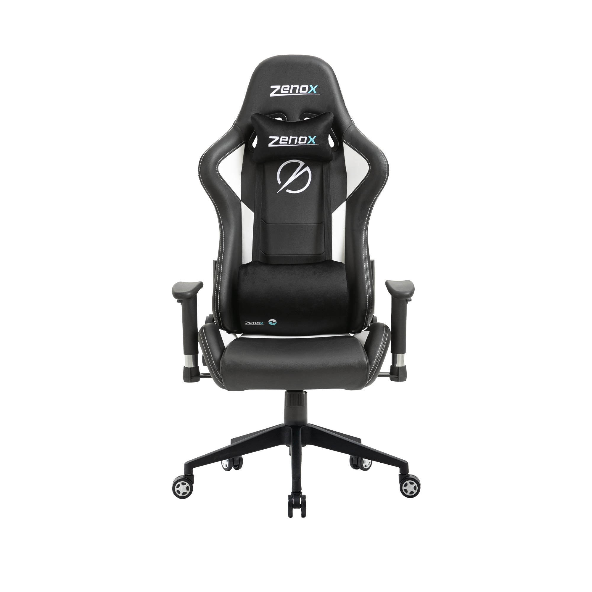 Zenox Mercury Mk-2 Gaming Chair (Leather/White)