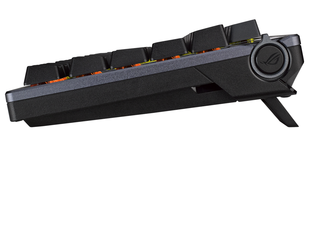 ASUS ROG Azoth NX 2.4 GHz SpeedNova OLED PBT 75% 無線機械自組遊戲鍵盤