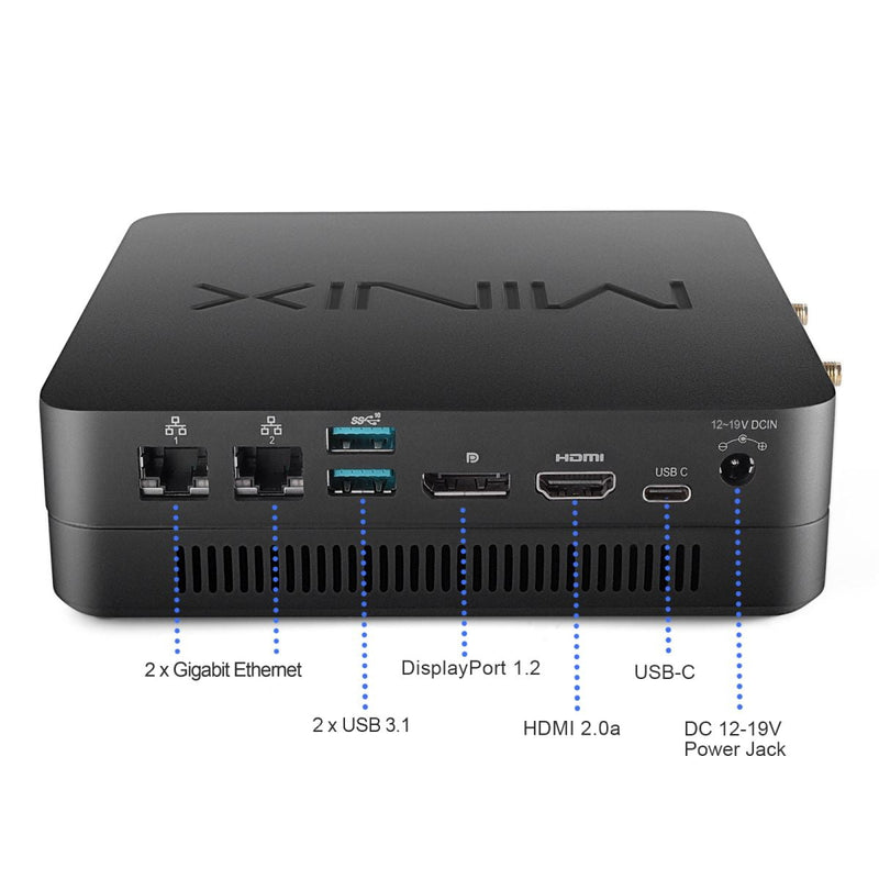 MINIX NGC-5 Intel Mini PC (Windows 10 Pro)