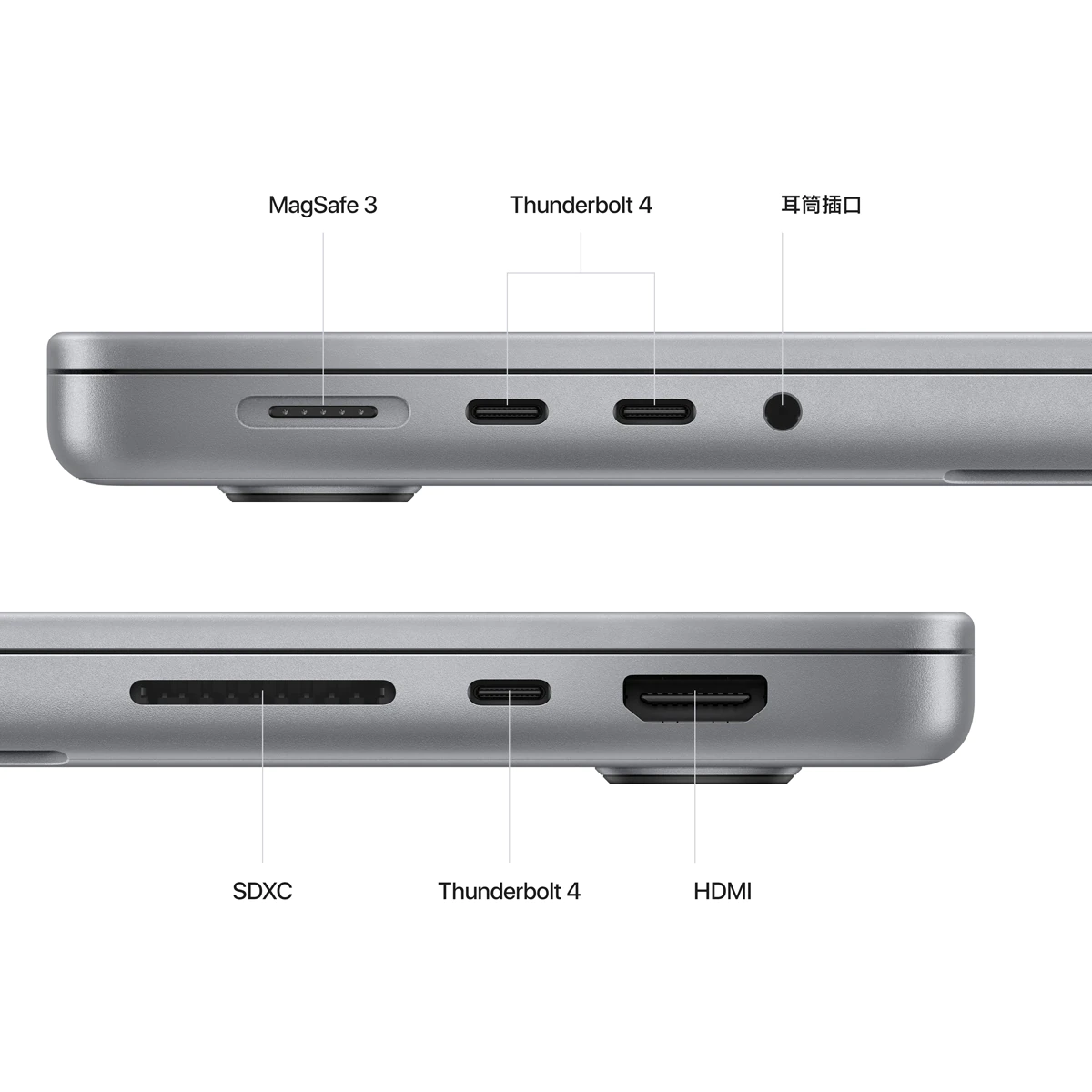 APPLE MacBook Pro 14" M2 Pro 12C/16GB 1TB (Space Grey/Silver)