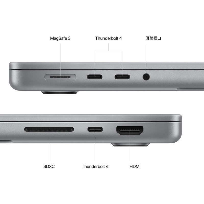 APPLE MacBook Pro 14" M2 Pro 16GB 512GB (Space Grey/Silver)