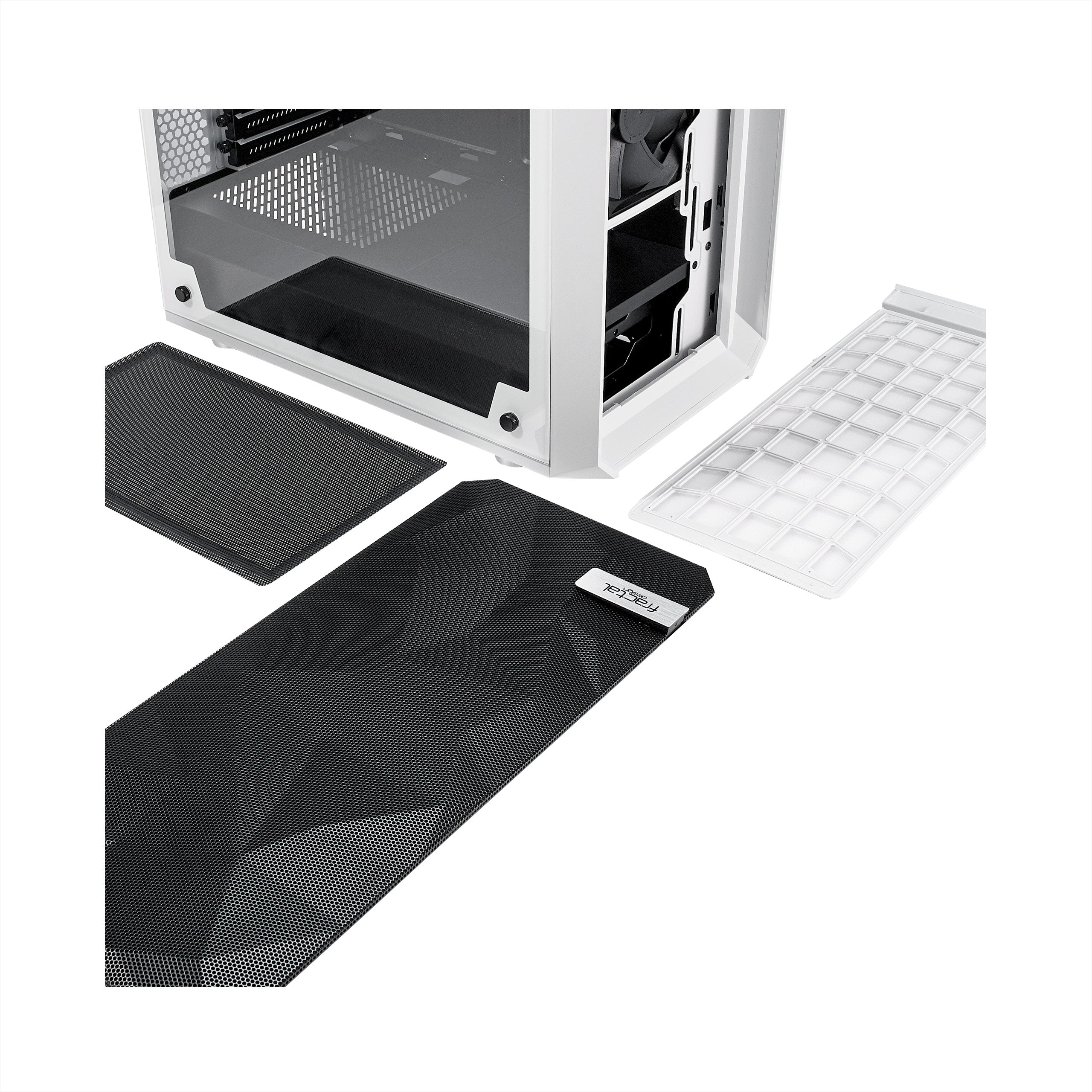 Fractal Design Meshify C ATX CASE 机箱黑/白