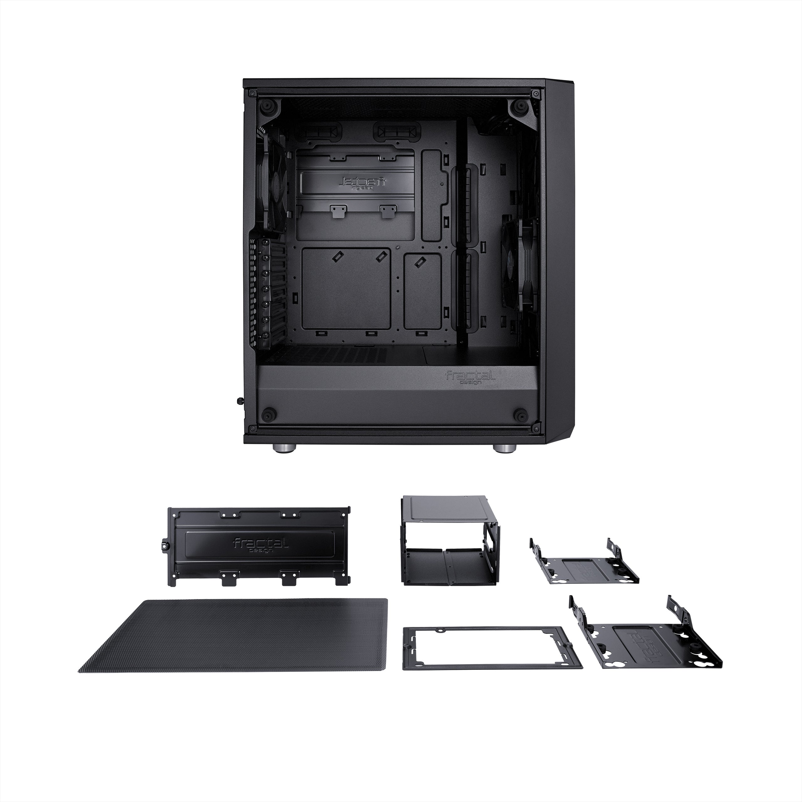 Fractal Design Meshify C ATX CASE 机箱黑/白