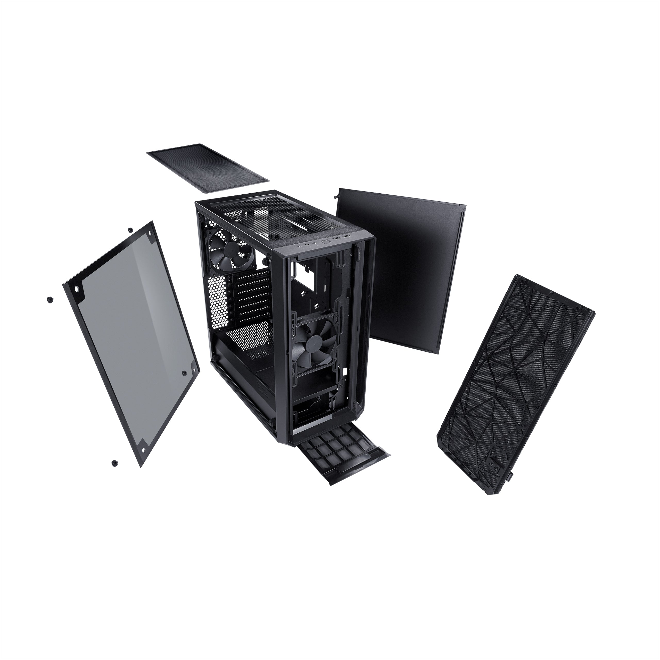 Fractal Design Meshify C ATX CASE 机箱黑/白