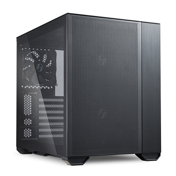 Lian Li PC O11 Air Mini E-ATX Tempered Glass Case (Black / White) 